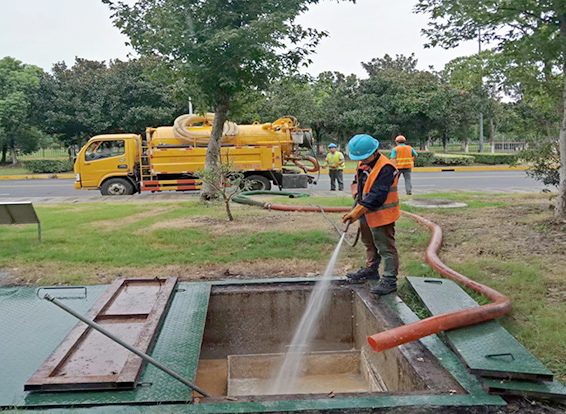 西固化油池清理